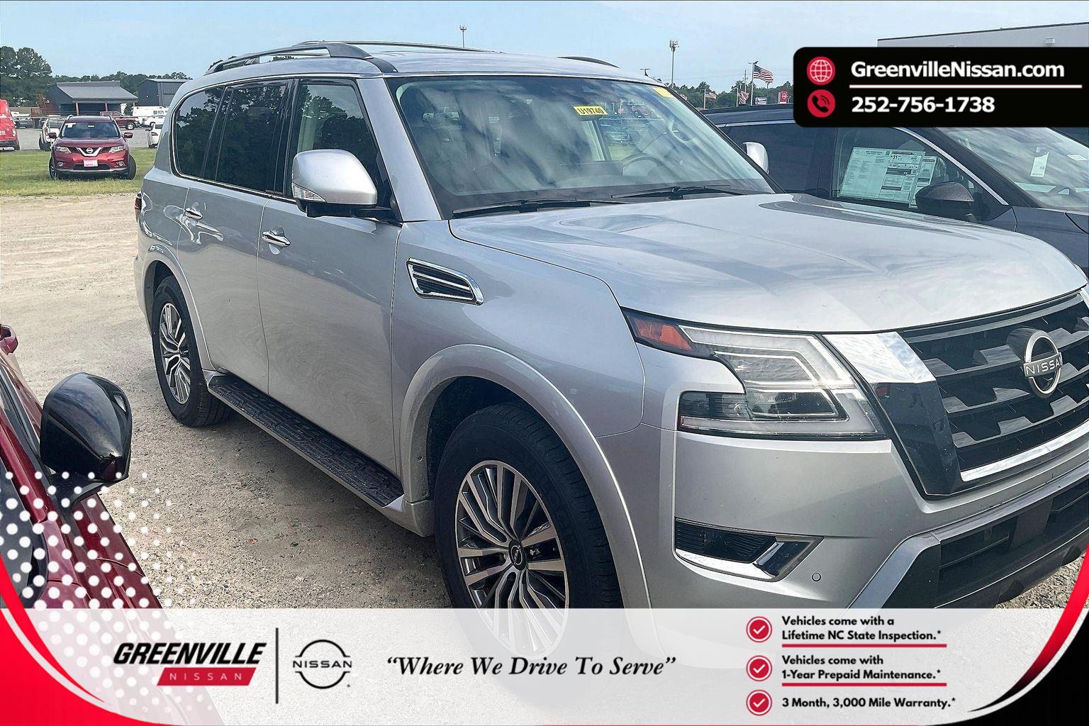 White 2023 Nissan Armada SUV / Crossover 4X2