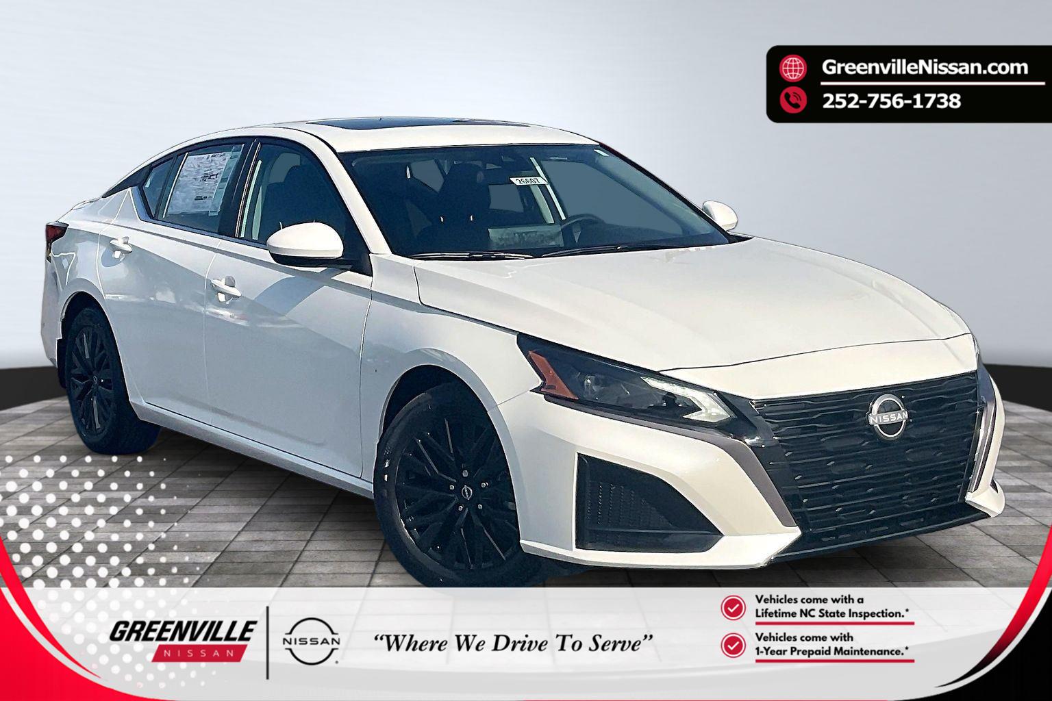 Pearl White Tricoat 2026 Nissan Altima Sedan Front-Wheel Drive Continuously Variable Transmission