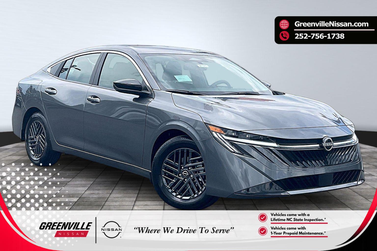 Gray (Gun Metallic) 2026 Nissan Sentra Sedan Front-Wheel Drive Continuously Variable Transmission