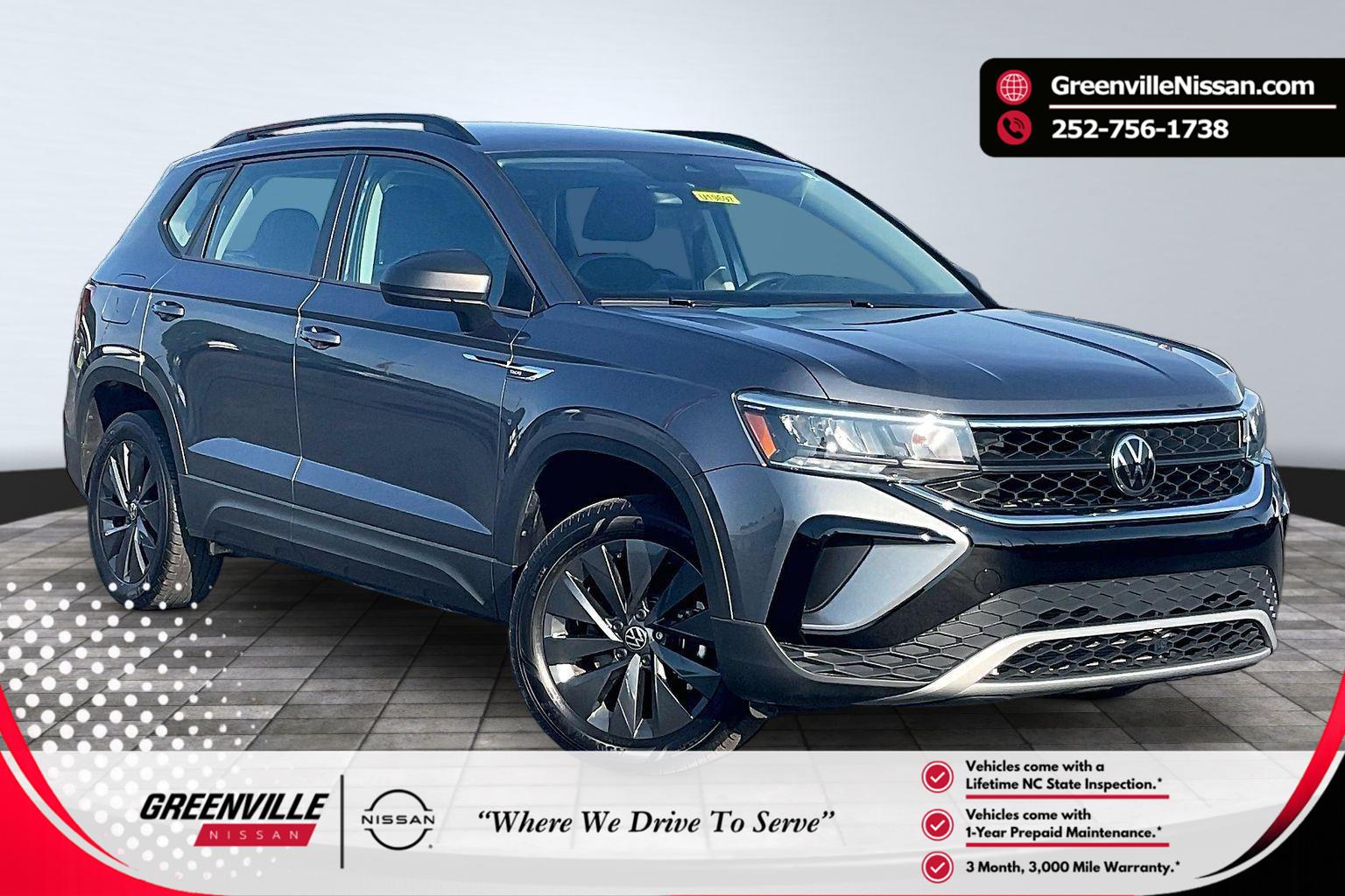 Platinum Gray Metallic 2024 Volkswagen Taos SUV / Crossover Front-Wheel Drive Automatic