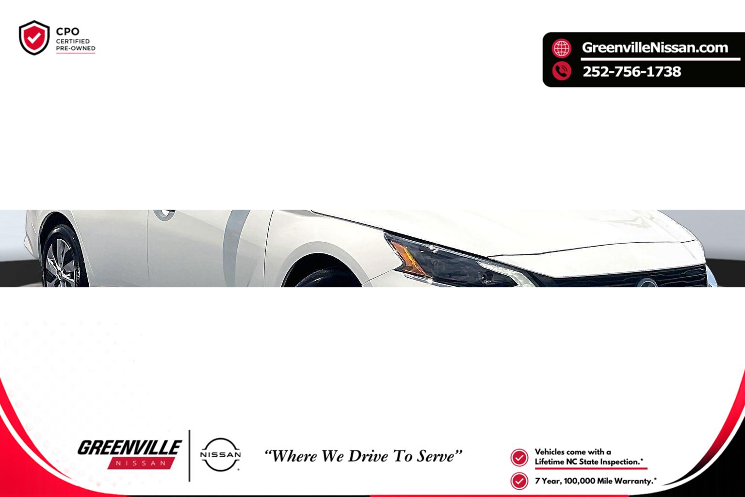 Glacier White 2025 Nissan Altima Sedan Front-Wheel Drive Continuously Variable Transmission