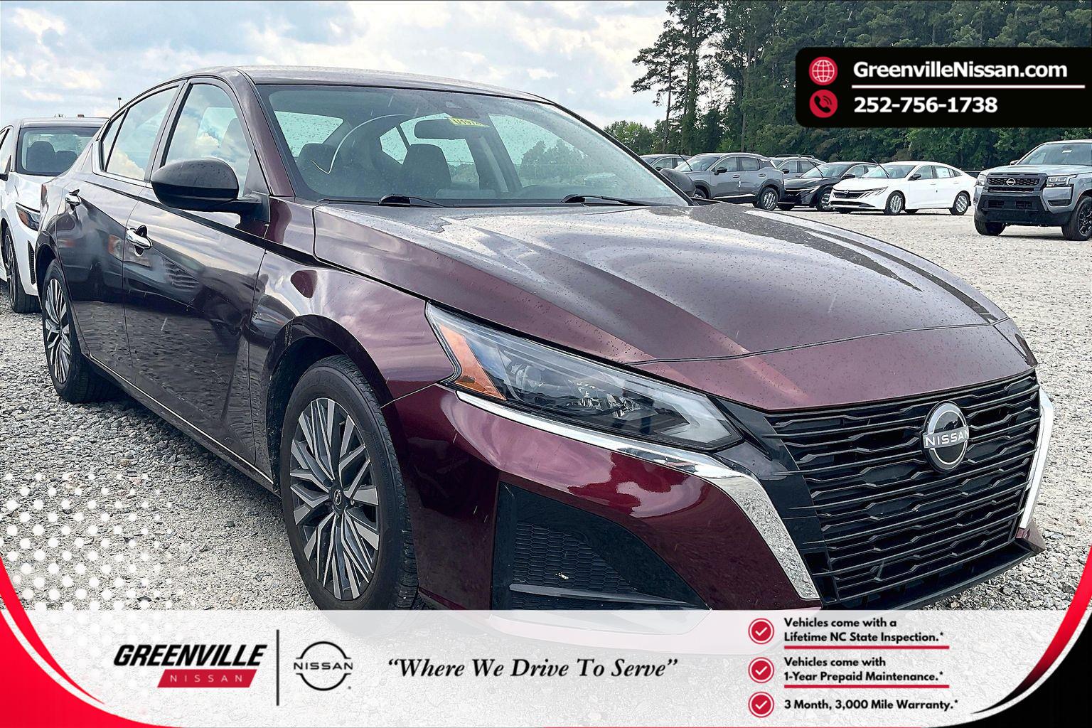 Garnet Pearl Metallic 2024 Nissan Altima Sedan Front-Wheel Drive Continuously Variable Transmission