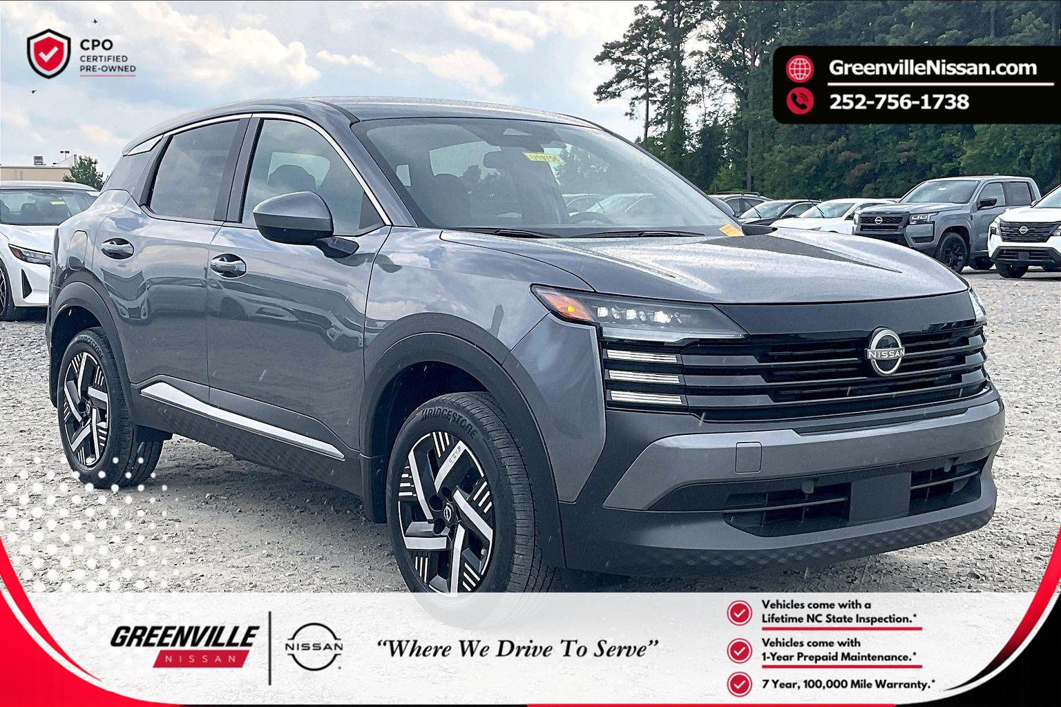 Gray (Gun Metallic) 2025 Nissan Kicks SUV / Crossover Front-Wheel Drive Continuously Variable Transmission