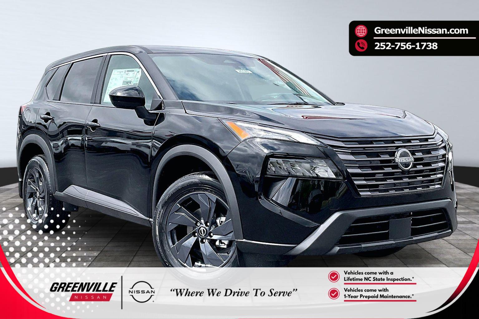 Super Black 2026 Nissan Rogue SUV / Crossover Front-Wheel Drive Continuously Variable Transmission