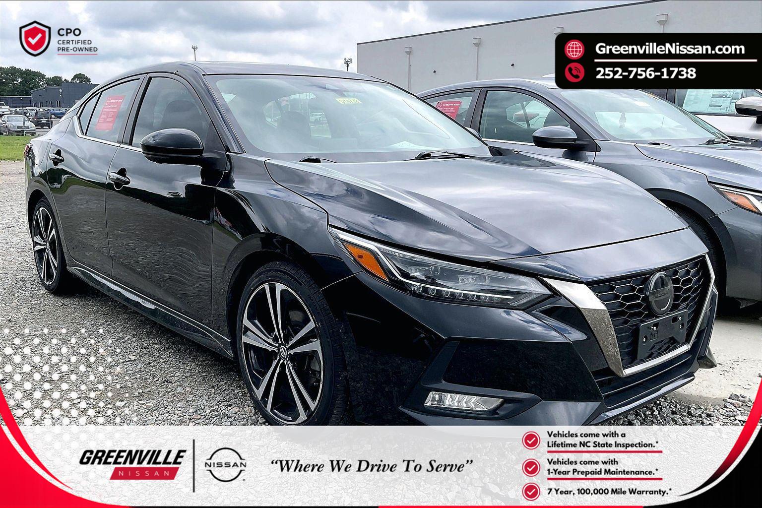 SUPER BLACK 2023 Nissan Sentra Sedan Front-Wheel Drive Automatic
