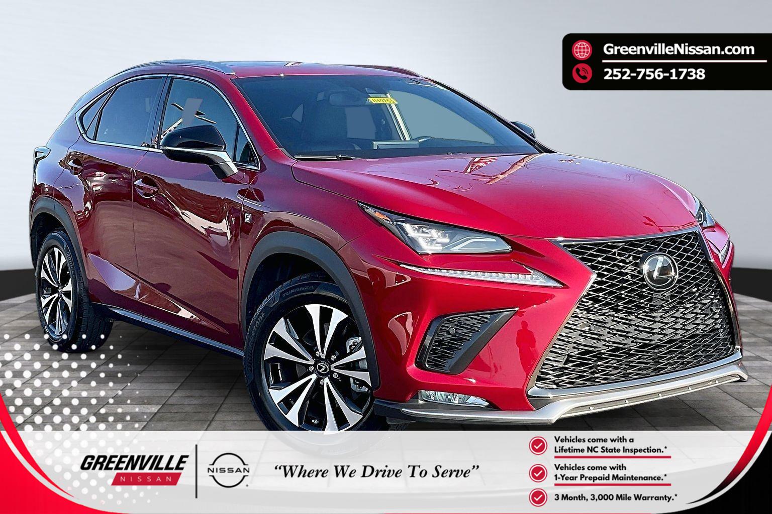  2021 Lexus NX 300 F Sport AWD   