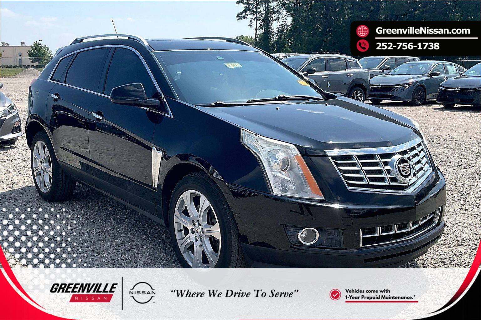 Black Raven 2015 Cadillac SRX SUV / Crossover Front-Wheel Drive 6-Speed Automatic