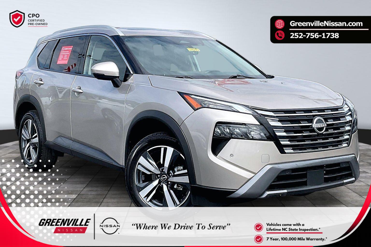 Champagne Silver Metallic 2025 Nissan Rogue SUV / Crossover Front-Wheel Drive Continuously Variable Transmission