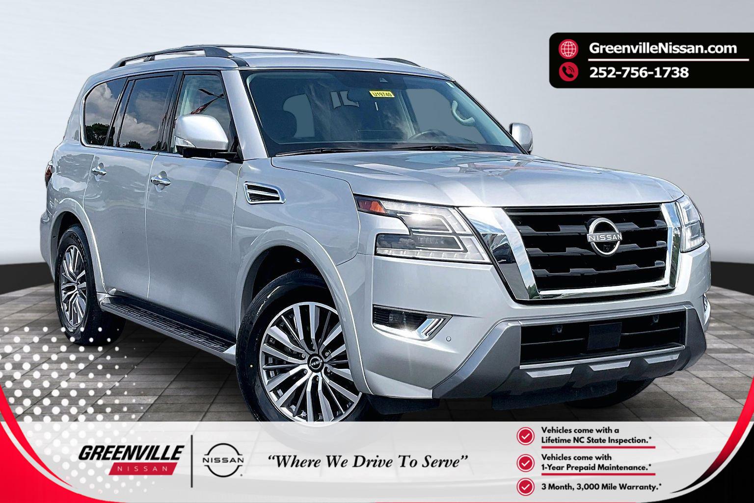 White 2023 Nissan Armada SUV / Crossover 4X2 