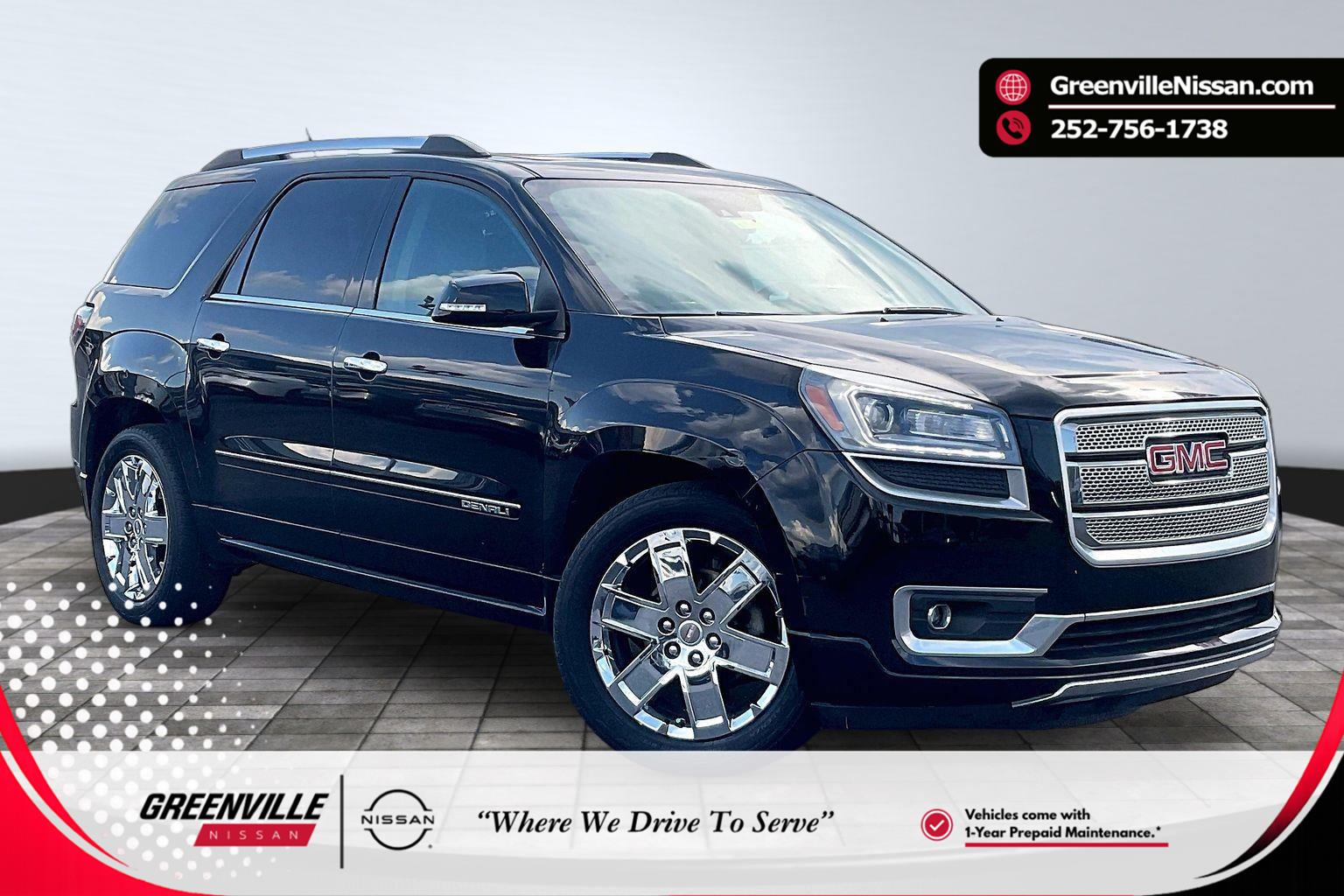 Black (Ebony Twilight Metallic) 2016 GMC Acadia SUV / Crossover Front-Wheel Drive 6-Speed Automatic