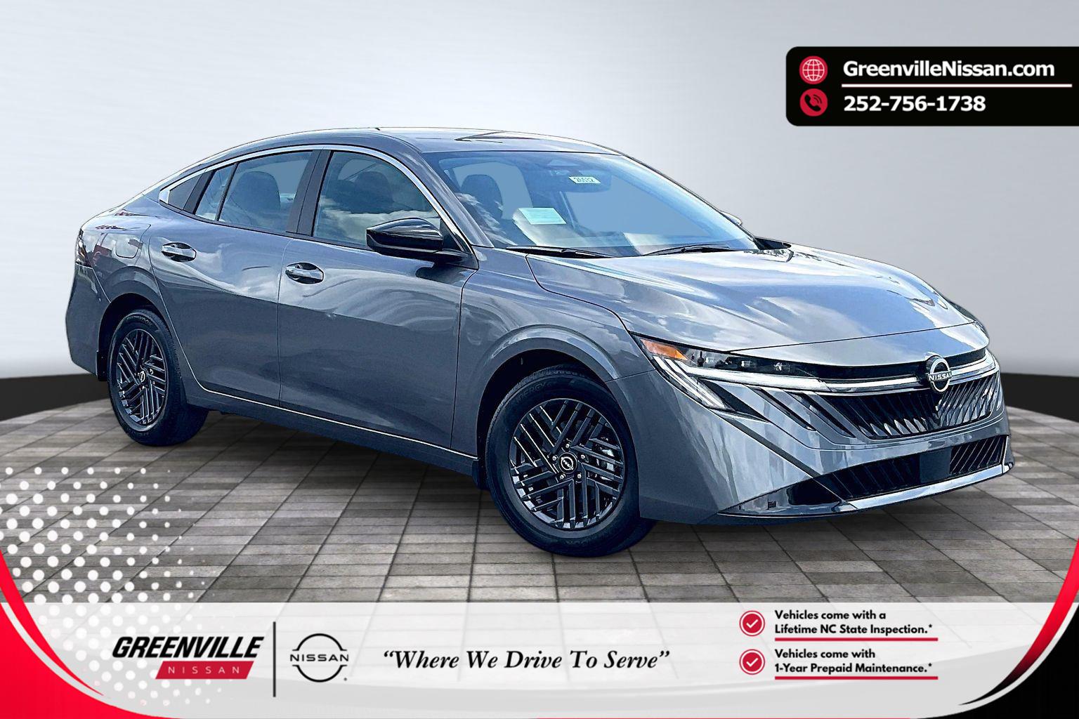 Gray (Gun Metallic) 2026 Nissan Sentra Sedan Front-Wheel Drive Continuously Variable Transmission