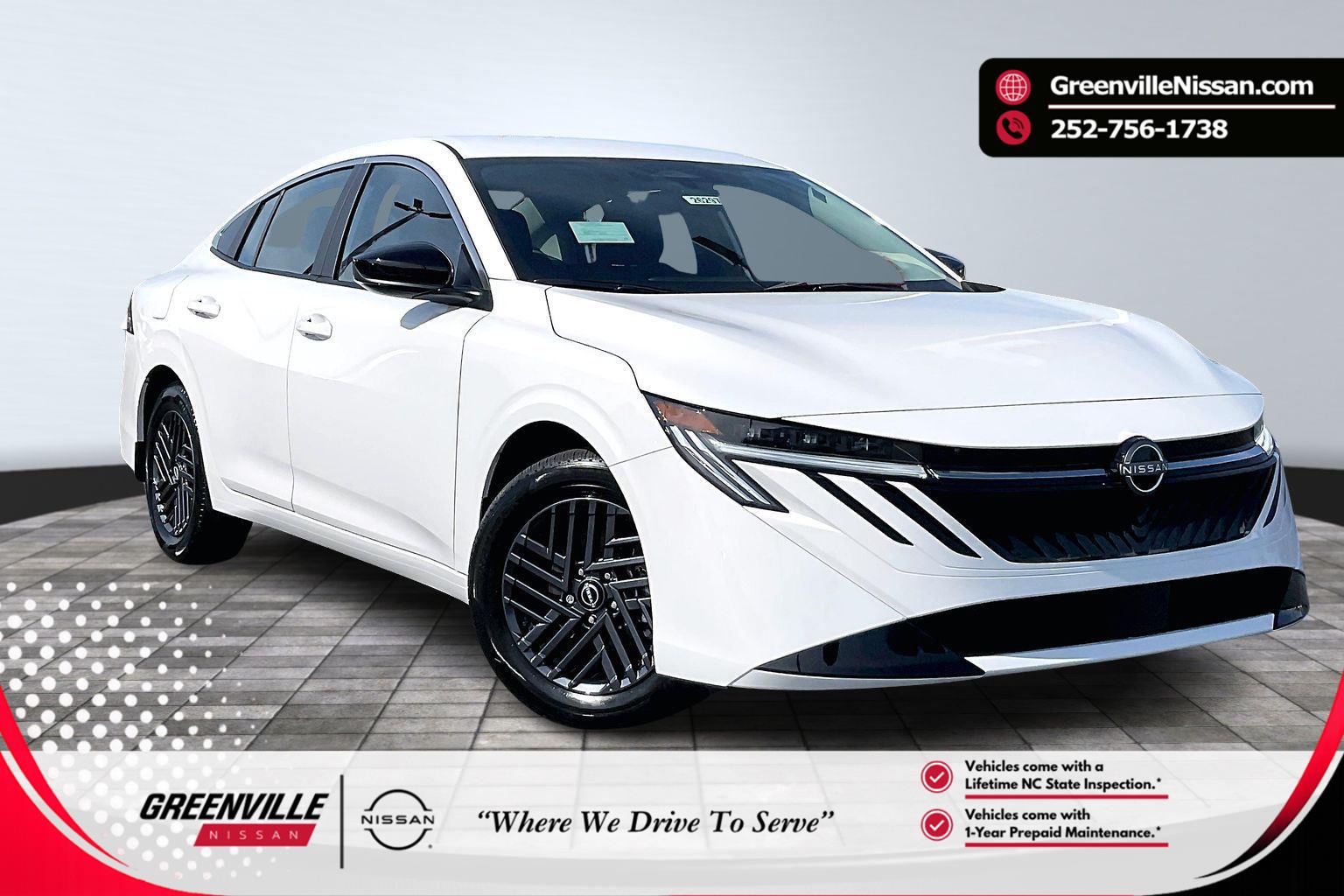 White (Fresh Powder) 2026 Nissan Sentra Sedan Front-Wheel Drive Continuously Variable Transmission