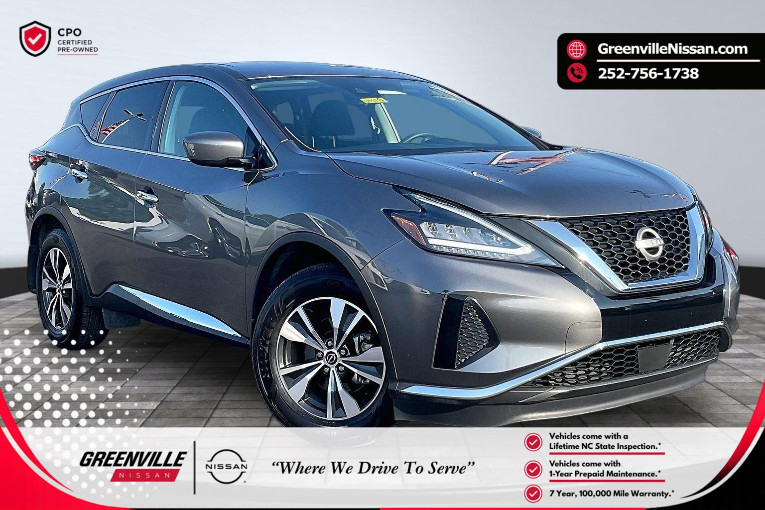 Gray (Gun Metallic) 2023 Nissan Murano SUV / Crossover Front-Wheel Drive Continuously Variable Transmission