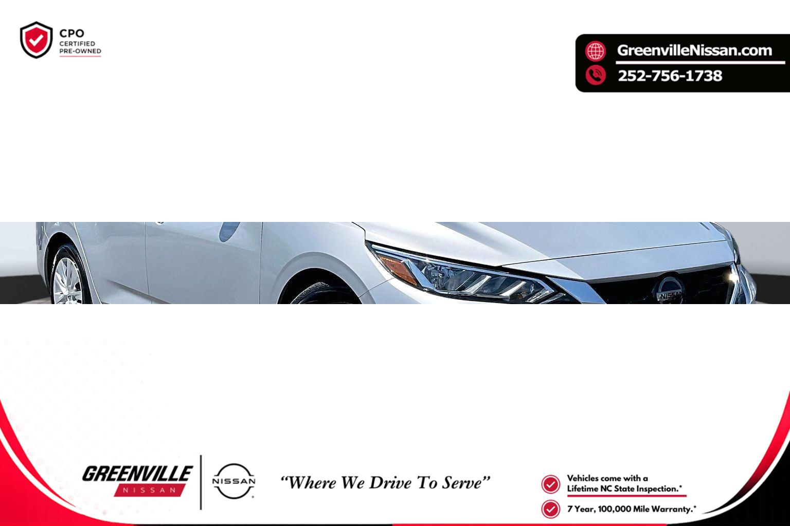 Brilliant Silver Metallic 2023 Nissan Sentra Sedan Front-Wheel Drive Continuously Variable Transmission