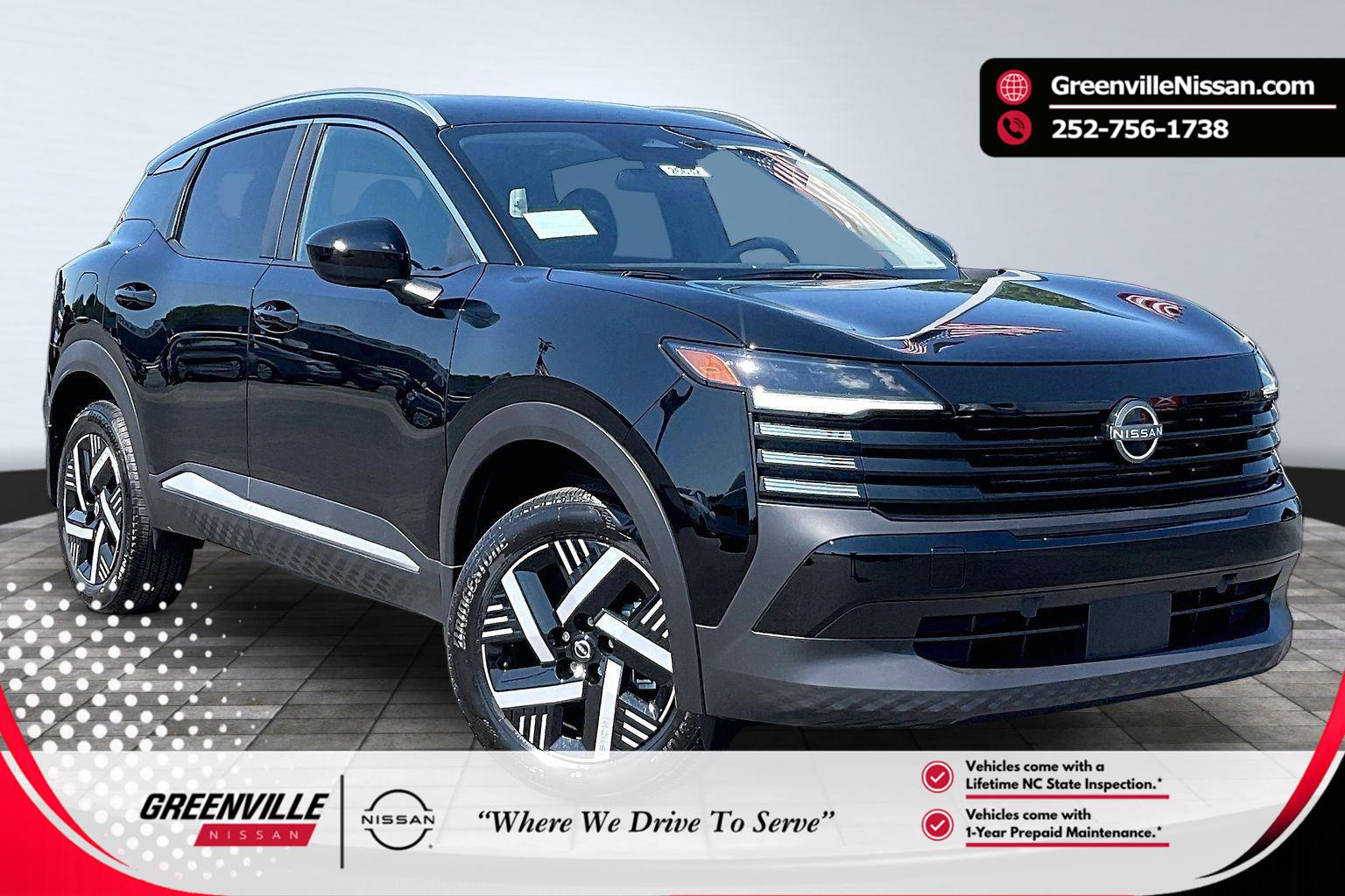 Super Black 2026 Nissan Kicks SUV / Crossover Front-Wheel Drive Continuously Variable Transmission