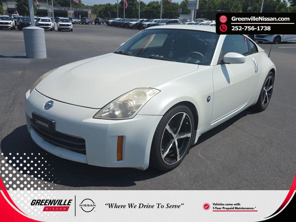 Pikes Peak White Pearl 2008 Nissan 350Z Coupe Rear-Wheel Drive Manual