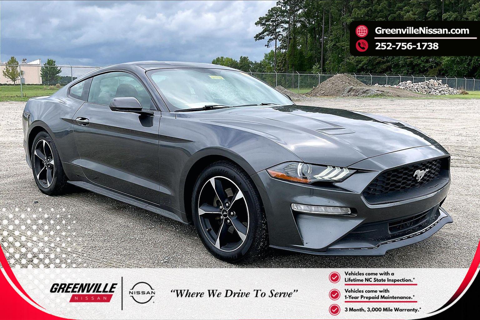 Gray (Magnetic) 2020 Ford Mustang Coupe Rear-Wheel Drive Automatic