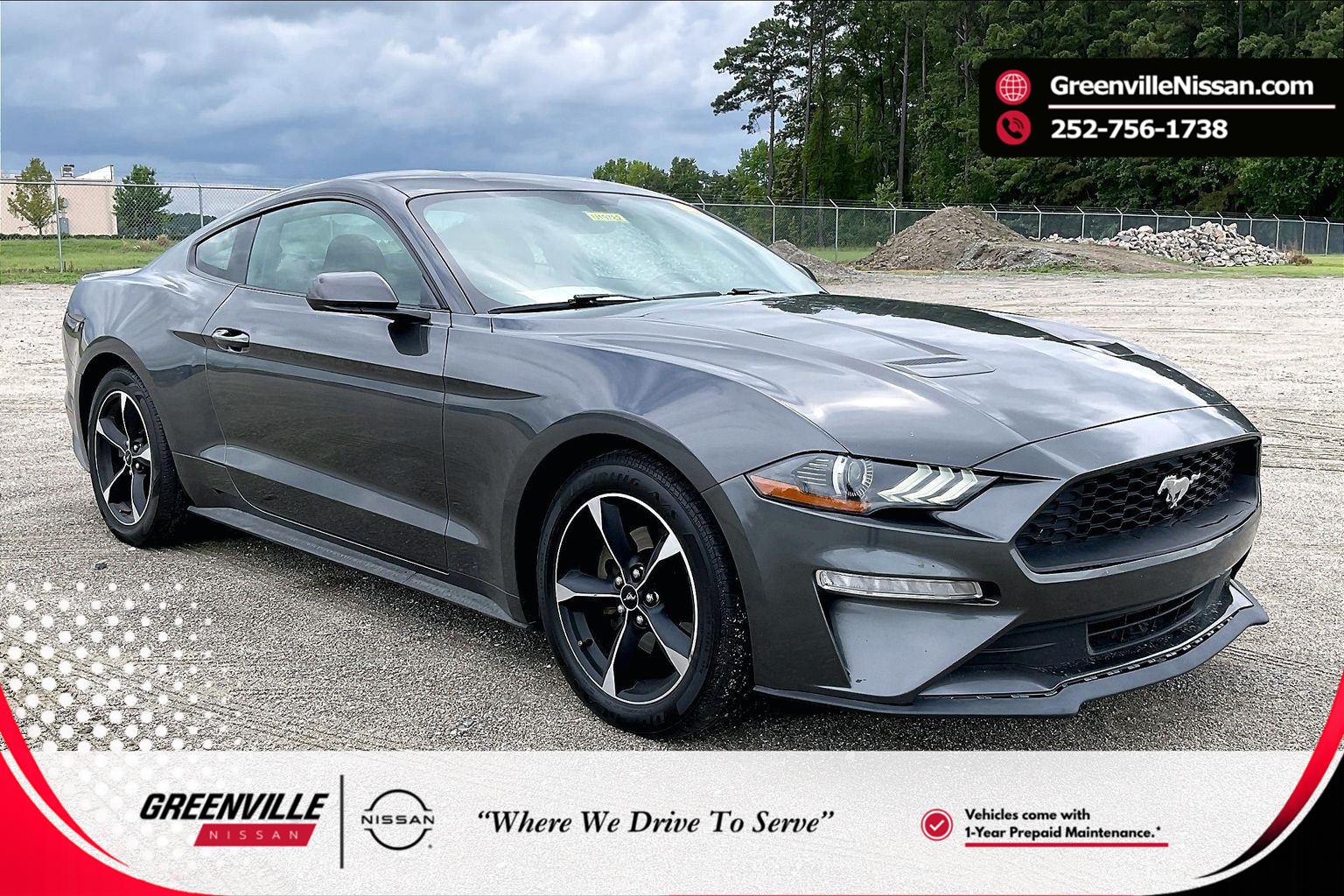 Gray (Magnetic) 2020 Ford Mustang Coupe Rear-Wheel Drive Automatic