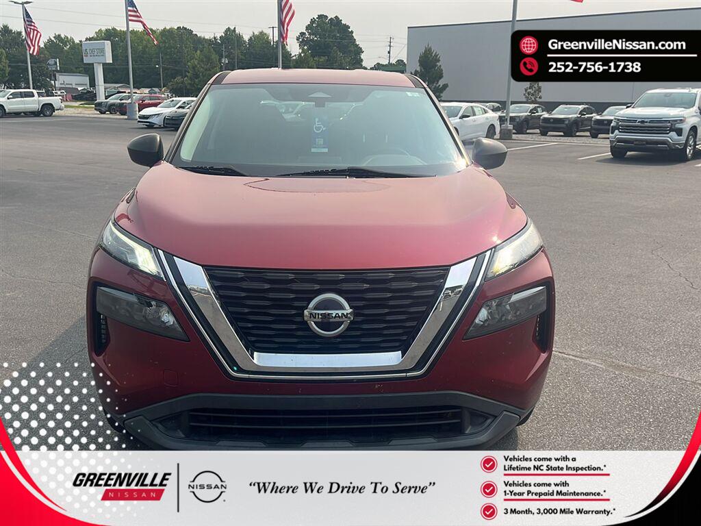 Red (Scarlet Ember Tintcoat) 2021 Nissan Rogue SUV / Crossover Front-Wheel Drive Continuously Variable Transmission