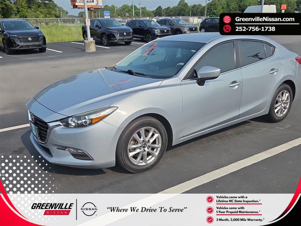Sonic Silver Metallic 2017 Mazda MAZDA3 Sedan Front-Wheel Drive Automatic