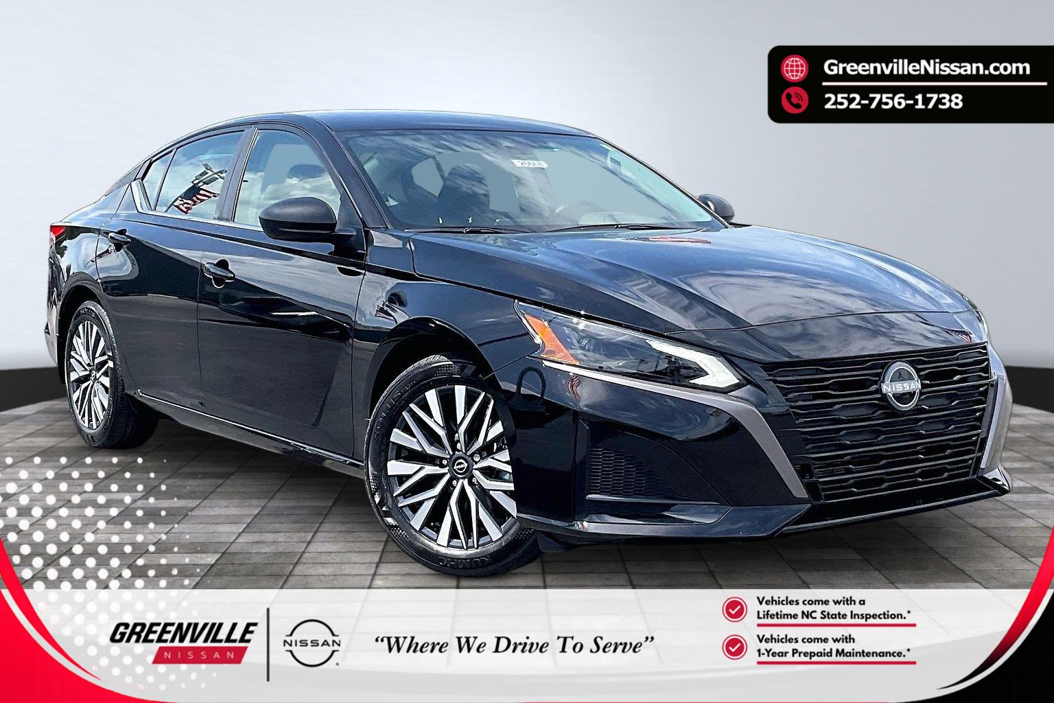 Super Black 2026 Nissan Altima Sedan Front-Wheel Drive Continuously Variable Transmission