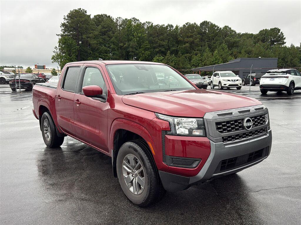 Cardinal Red Metallic Tricoat 2025 Nissan Frontier Pickup Truck Four-Wheel Drive Automatic