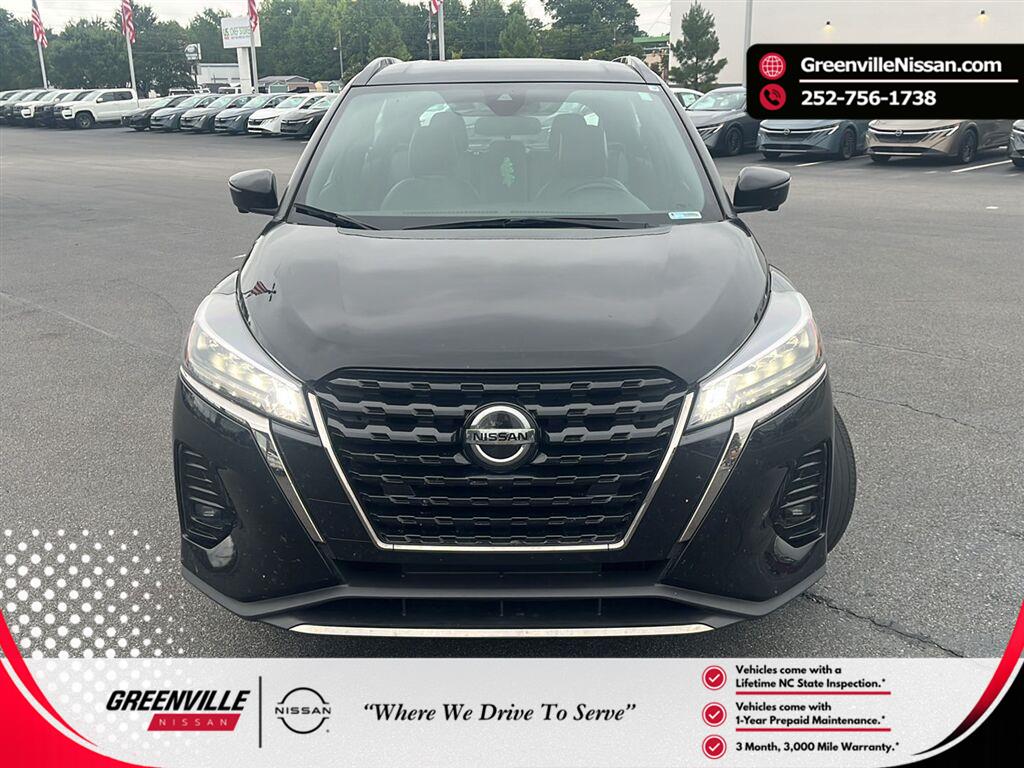Super Black 2021 Nissan Kicks SUV / Crossover Front-Wheel Drive Continuously Variable Transmission