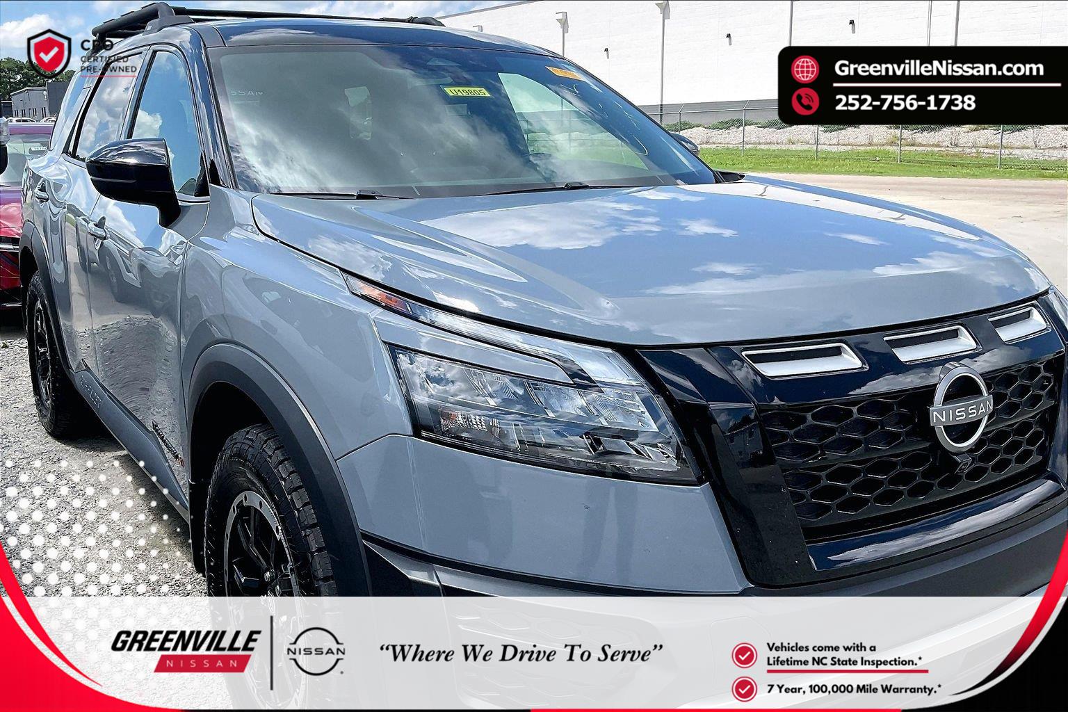 Solid Gray/Super Black 2024 Nissan Pathfinder SUV / Crossover All-Wheel Drive Automatic
