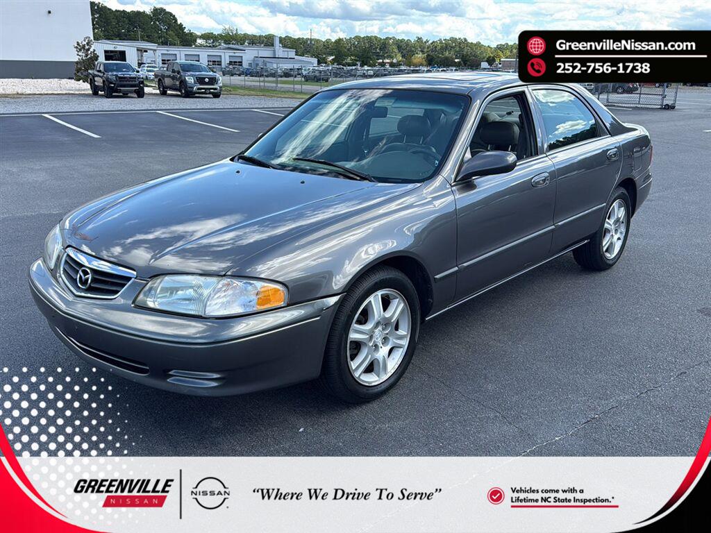 Silver Frost Metallic 2000 Mazda 626 Sedan Front-Wheel Drive 