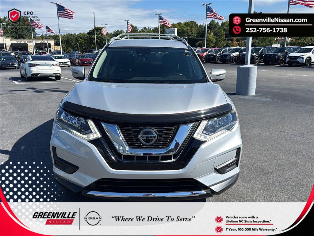 Brilliant Silver Metallic 2020 Nissan Rogue SUV / Crossover Front-Wheel Drive Continuously Variable Transmission