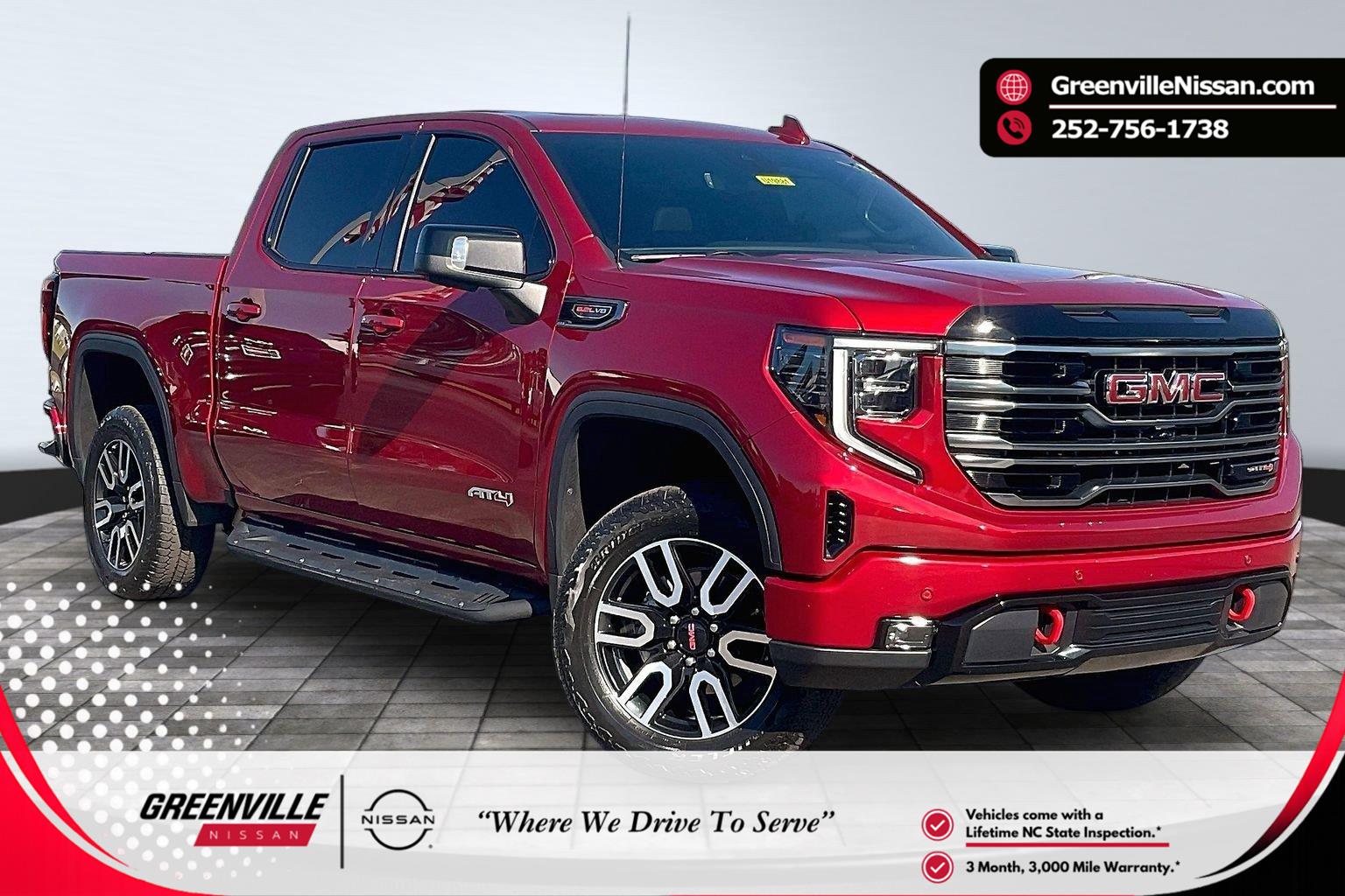 Volcanic Red Tintcoat 2025 GMC Sierra 1500 Pickup Truck Four-Wheel Drive Automatic