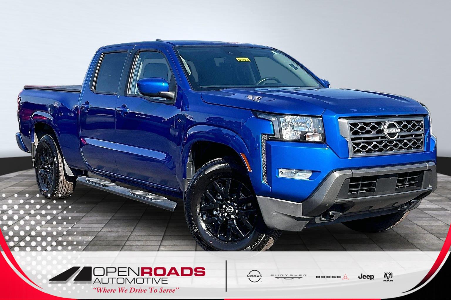 Bluestone Pearl 2024 Nissan Frontier Pickup Truck Four-Wheel Drive Automatic