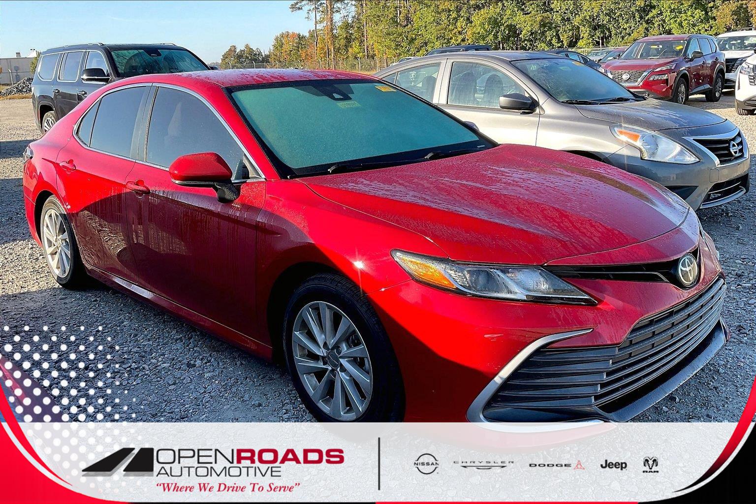 Supersonic Red 2023 Toyota Camry Sedan Front-Wheel Drive Automatic
