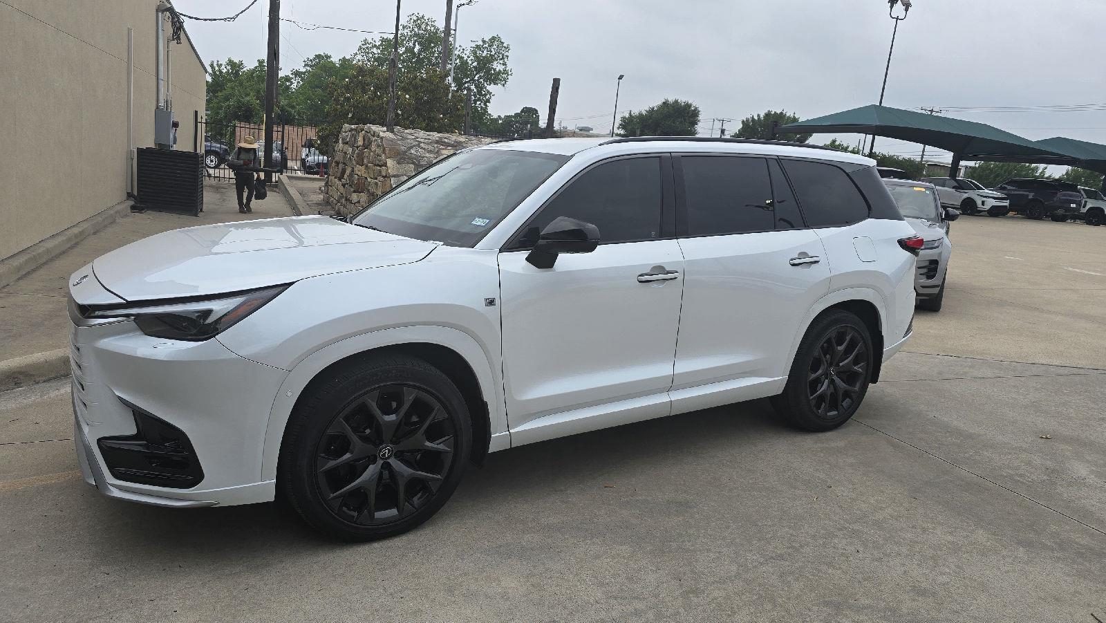 Wind Chill White 2024 Lexus TX Hybrid 500h F SPORT Performance Luxury AWD SUV / Crossover All-Wheel Drive Automatic