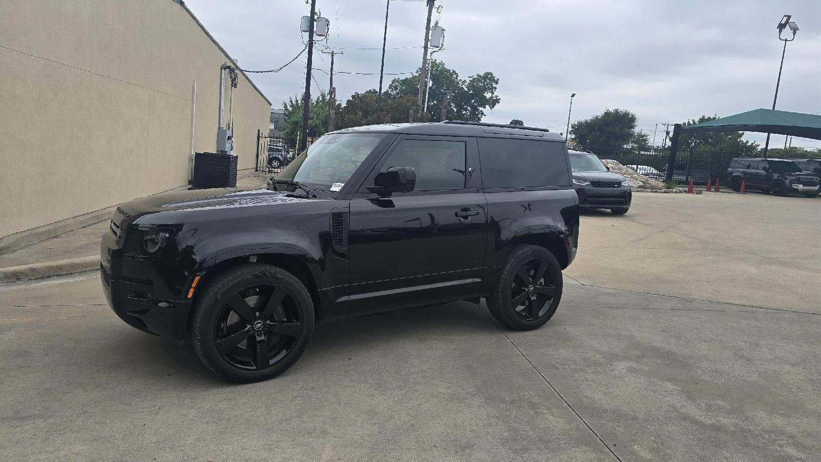Santorini Black 2025 Land Rover Defender SUV / Crossover All-Wheel Drive Automatic