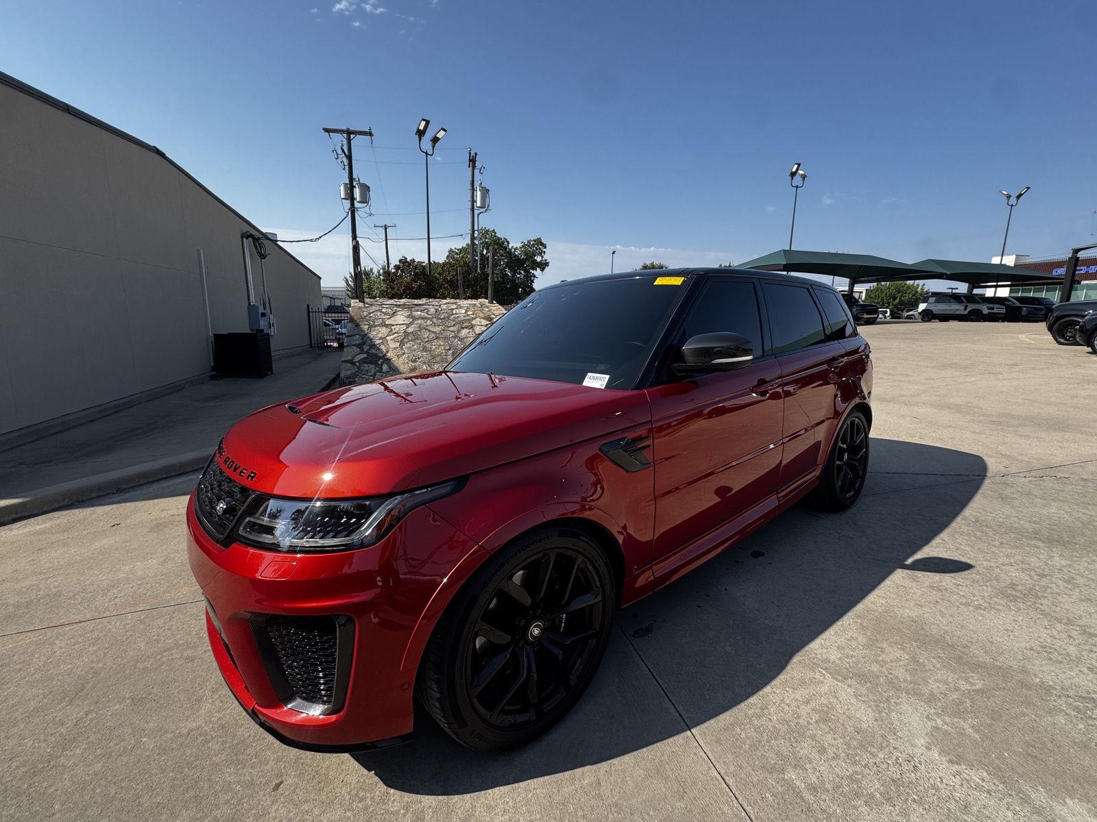 Firenze Red Metallic 2022 Land Rover Range Rover Sport SUV / Crossover All-Wheel Drive Automatic