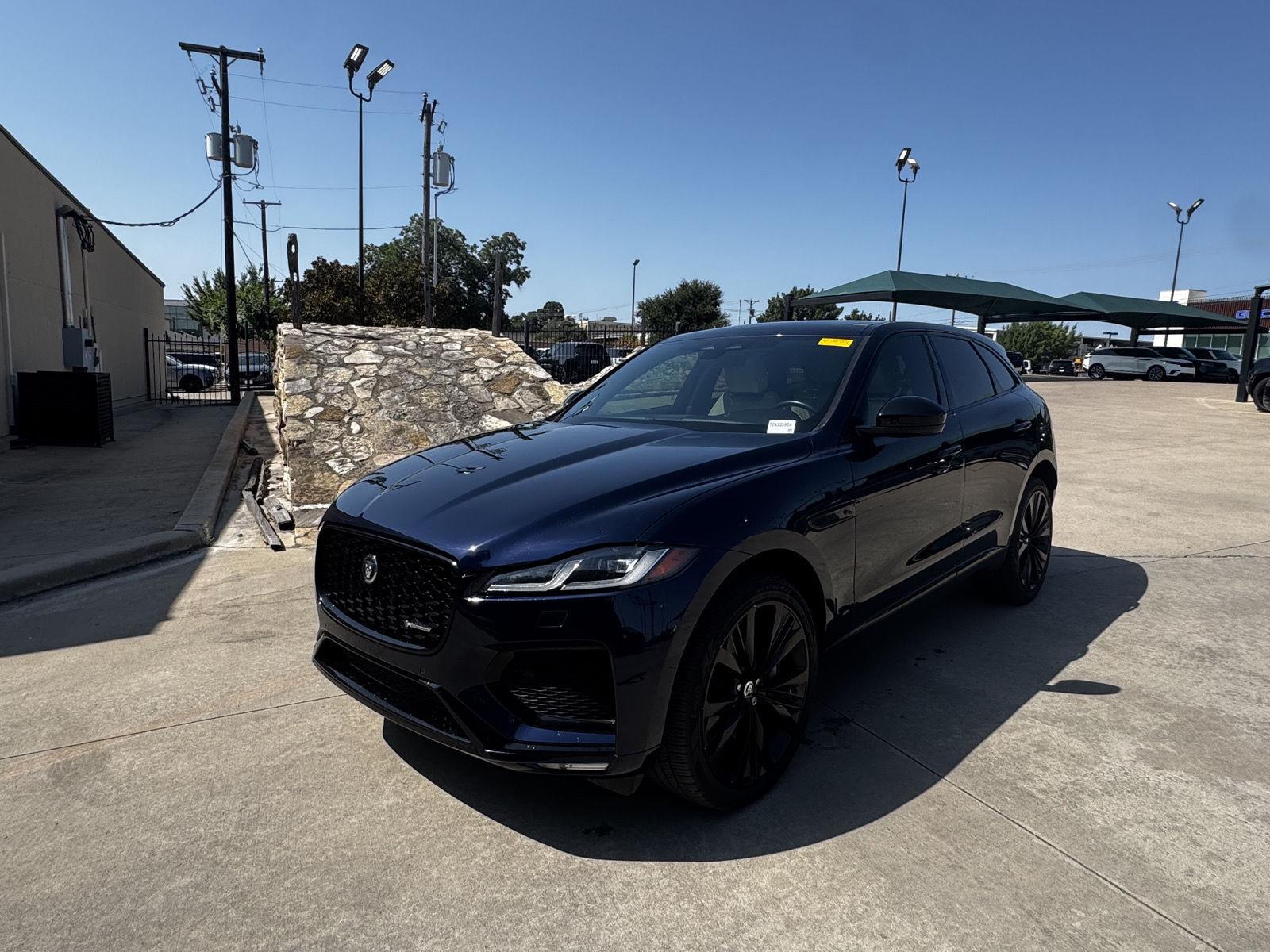 Portofino Blue Metallic 2024 Jaguar F-PACE SUV / Crossover All-Wheel Drive Automatic
