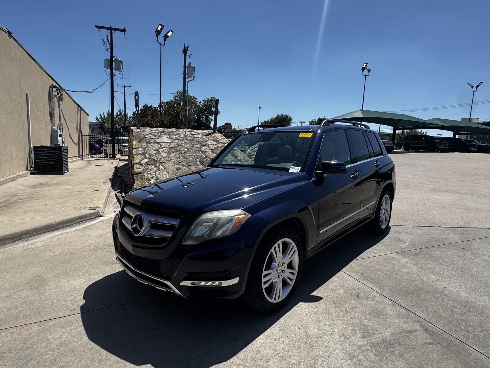 Lunar Blue Metallic 2015 Mercedes-Benz GLK SUV / Crossover Rear-Wheel Drive Automatic