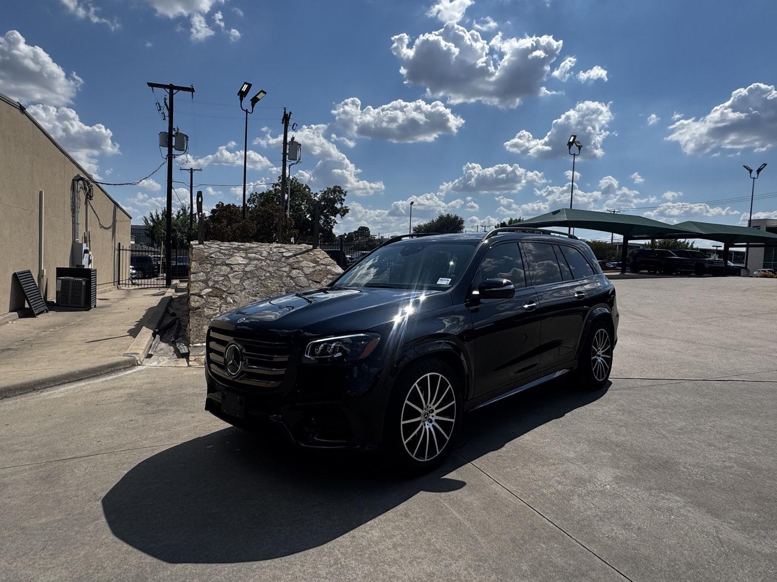 Obsidian Black Metallic 2025 Mercedes-Benz GLS SUV / Crossover All-Wheel Drive Automatic