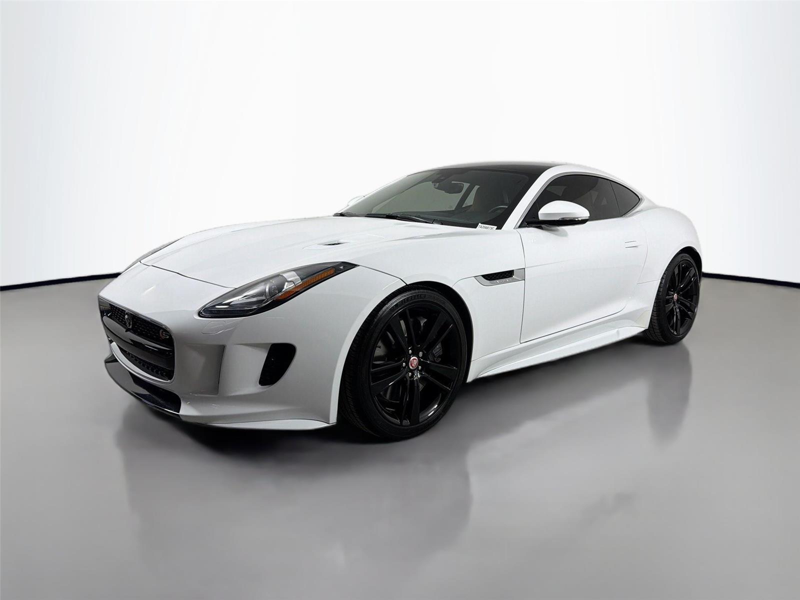 Polar White 2016 Jaguar F-TYPE S Coupe AWD Coupe All-Wheel Drive