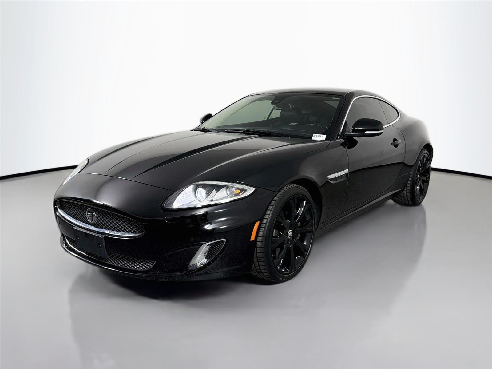 Black 2013 Jaguar XK-Series Coupe Rear-Wheel Drive 