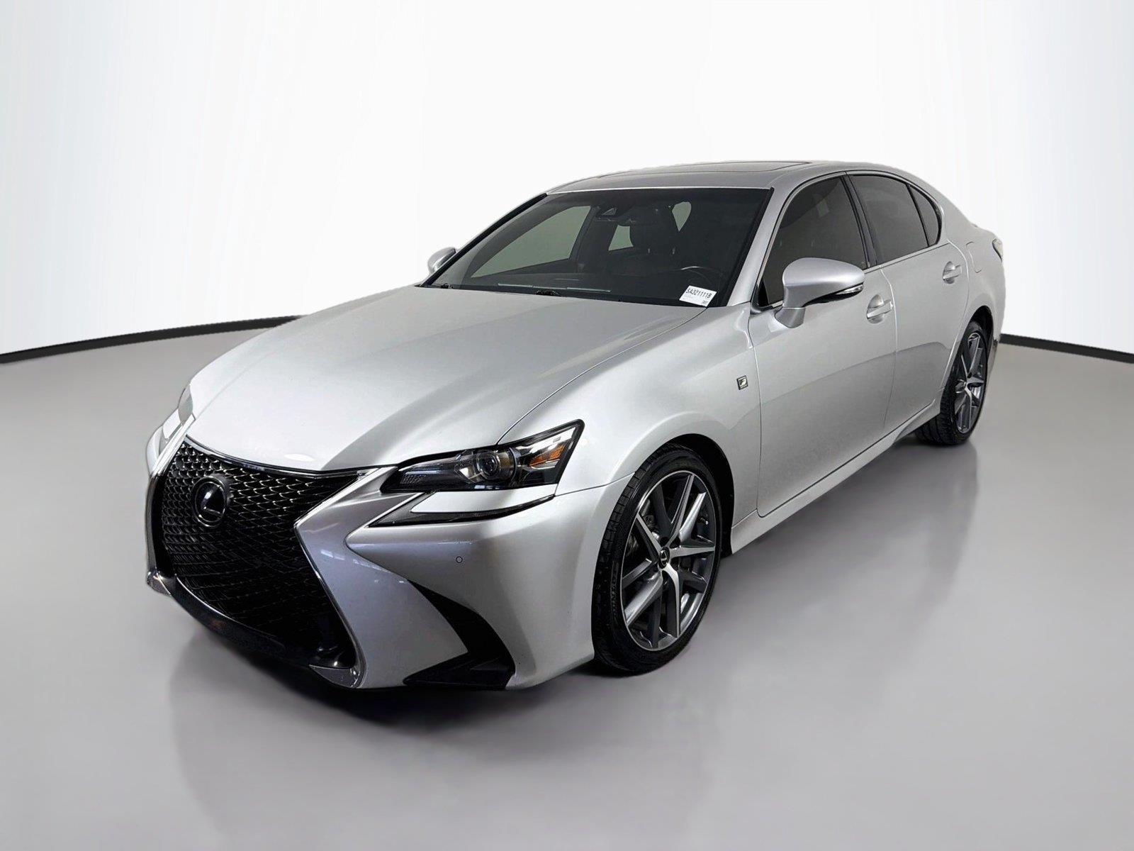 Gray (Liquid Platinum) 2018 Lexus GS Sedan Rear-Wheel Drive Automatic