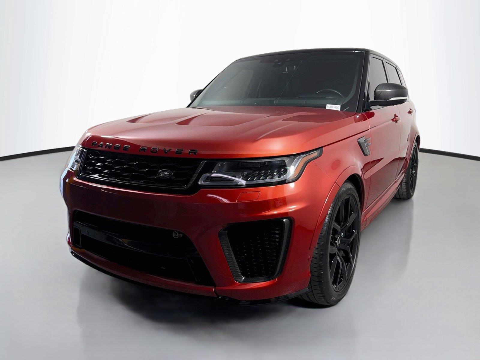 Sanguinello Orange Gloss 2022 Land Rover Range Rover Sport SUV / Crossover All-Wheel Drive Automatic