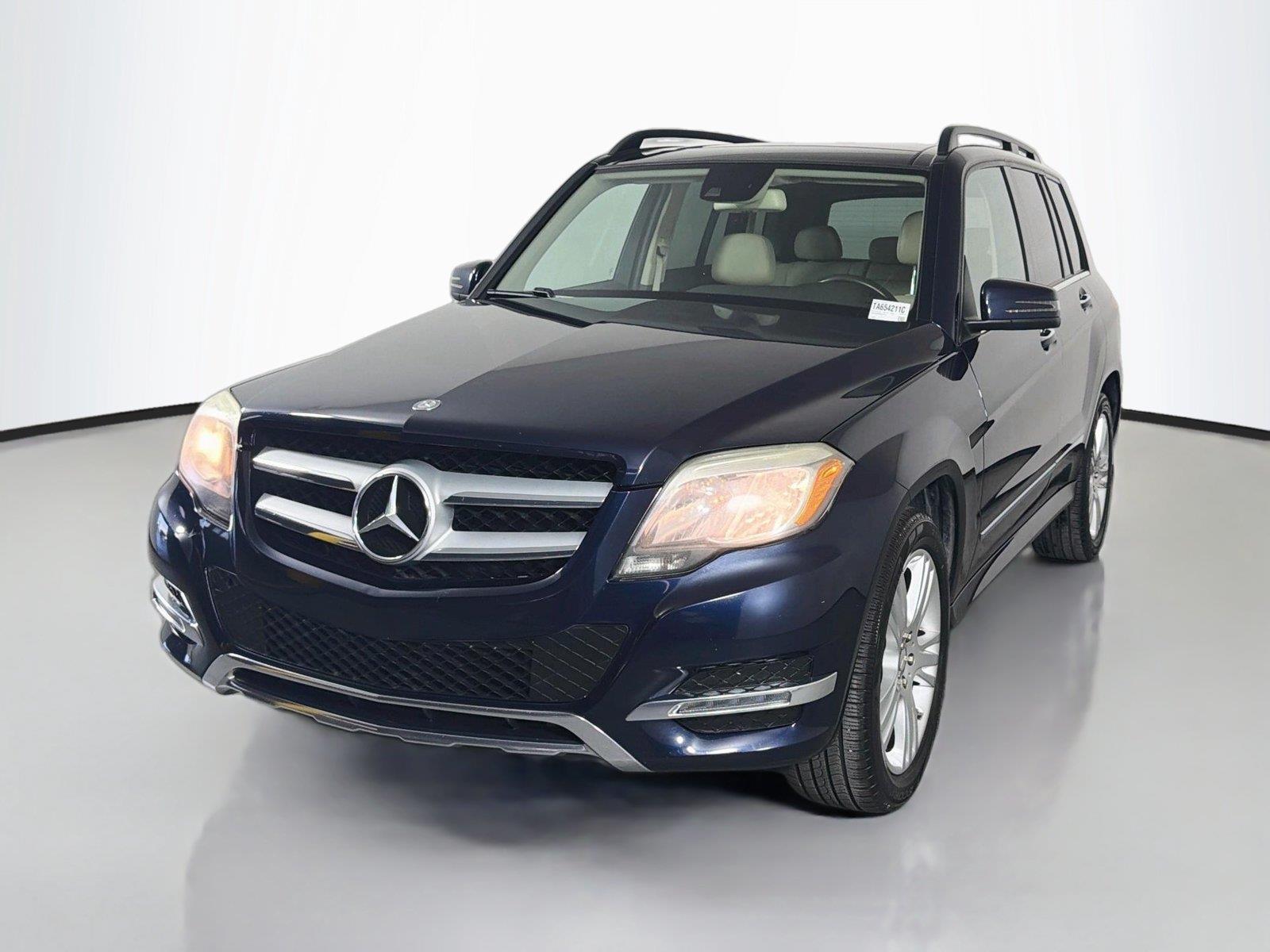 Lunar Blue Metallic 2015 Mercedes-Benz GLK SUV / Crossover Rear-Wheel Drive Automatic