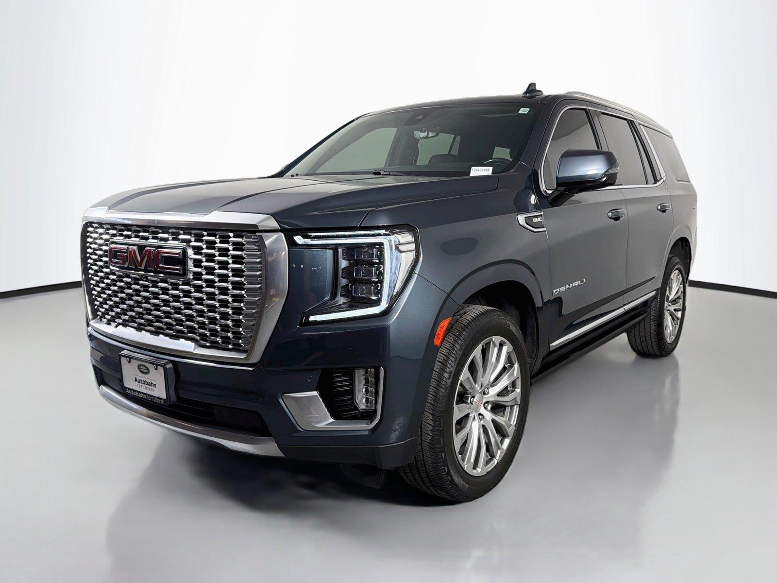 Gray (Dark Sky Metallic) 2021 GMC Yukon SUV / Crossover Four-Wheel Drive Automatic