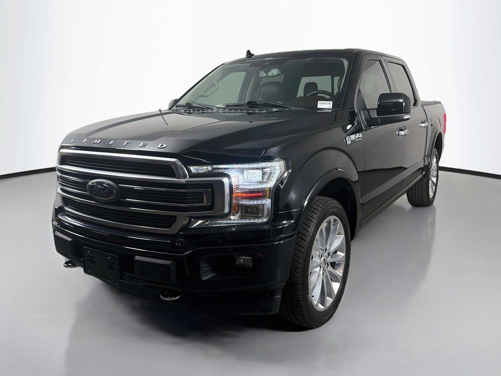Agate Black 2019 Ford F-150 Pickup Truck Four-Wheel Drive Automatic