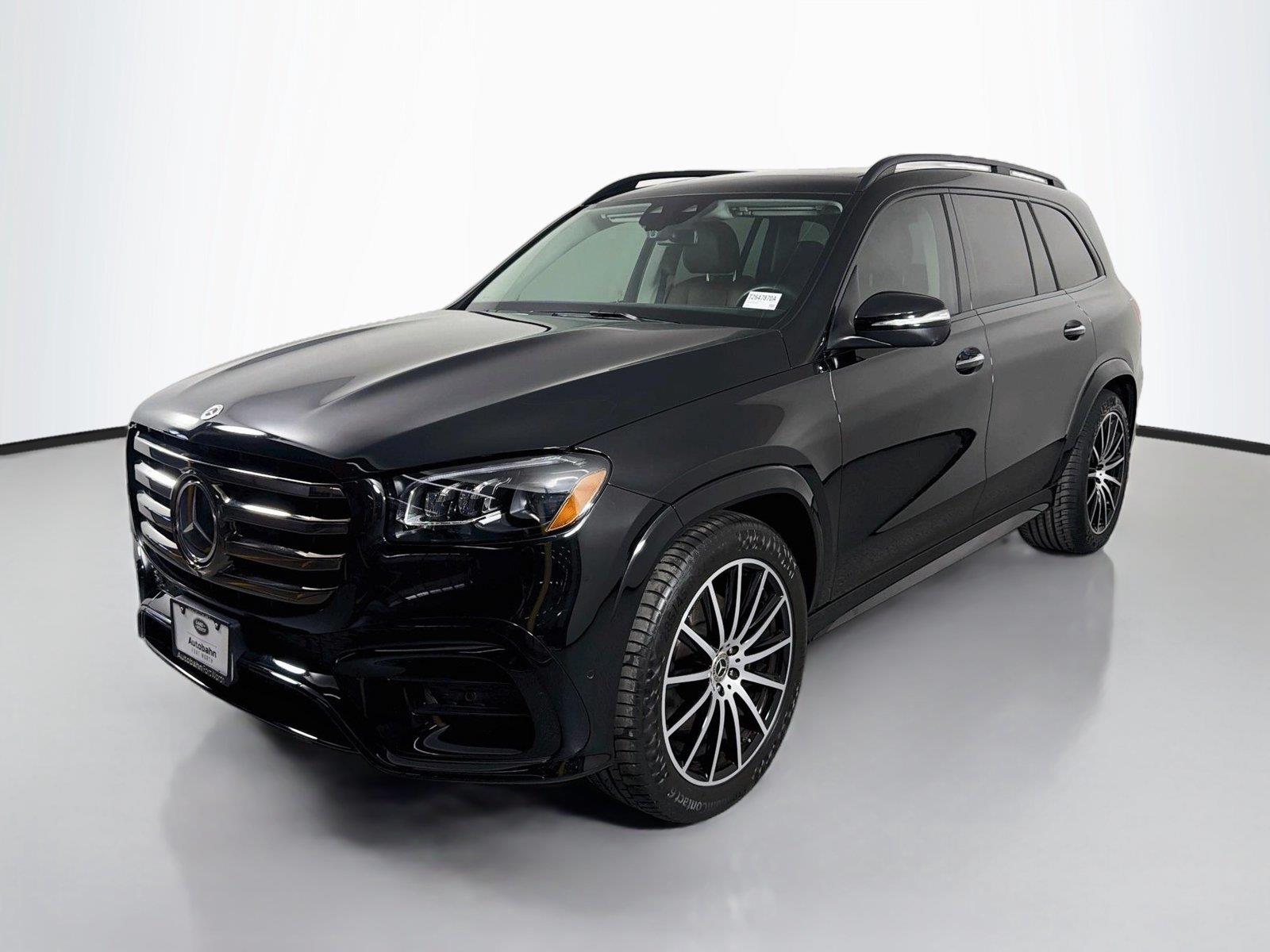 Obsidian Black Metallic 2025 Mercedes-Benz GLS SUV / Crossover All-Wheel Drive Automatic