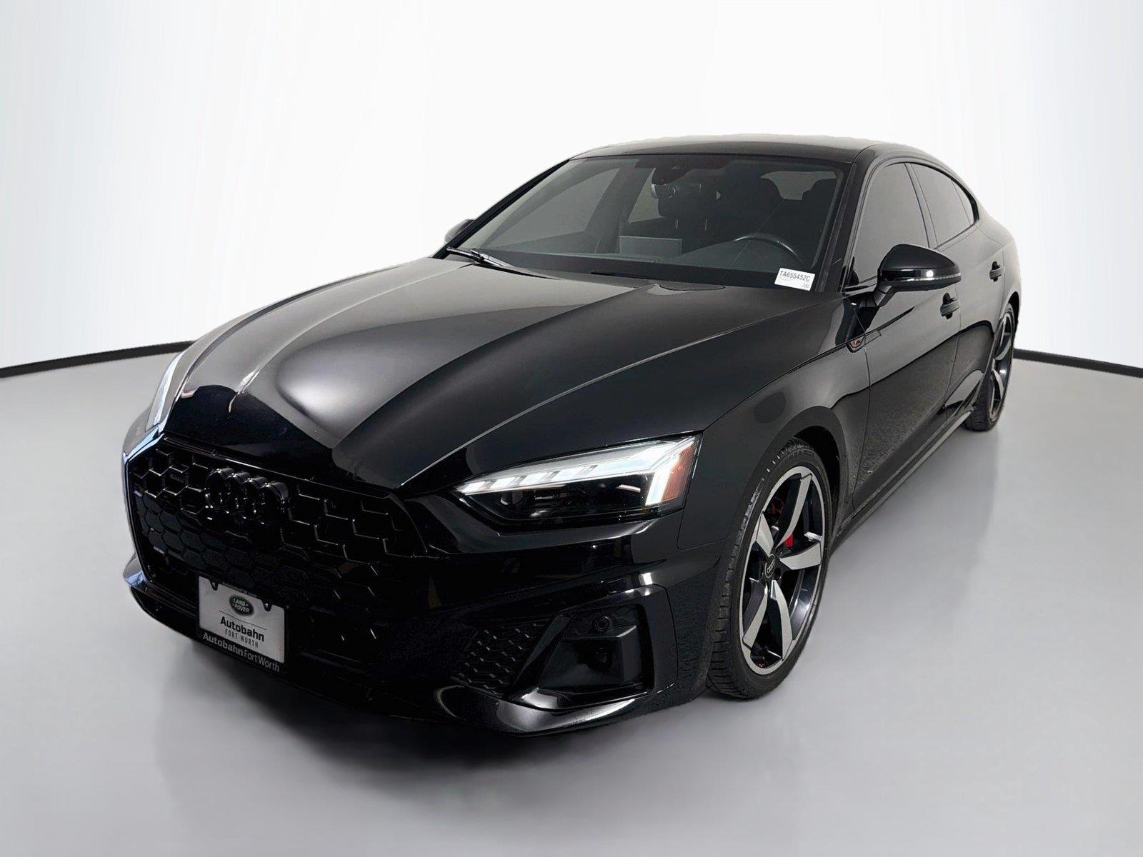 Mythos Black Metallic 2023 Audi A5 Sportback Sedan All-Wheel Drive Automatic