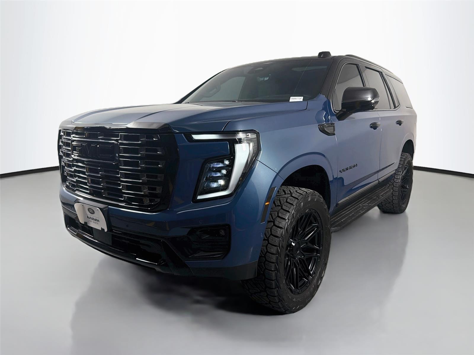 Downpour Metallic Blue 2026 GMC Yukon SUV / Crossover Four-Wheel Drive Automatic