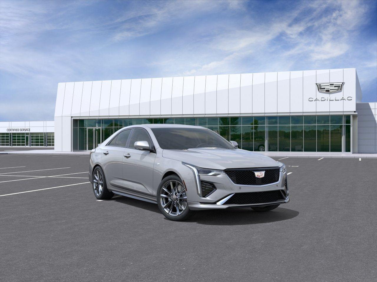 Argent Silver Metallic 2026 Cadillac CT4 Sedan Rear-Wheel Drive 8-Speed Automatic